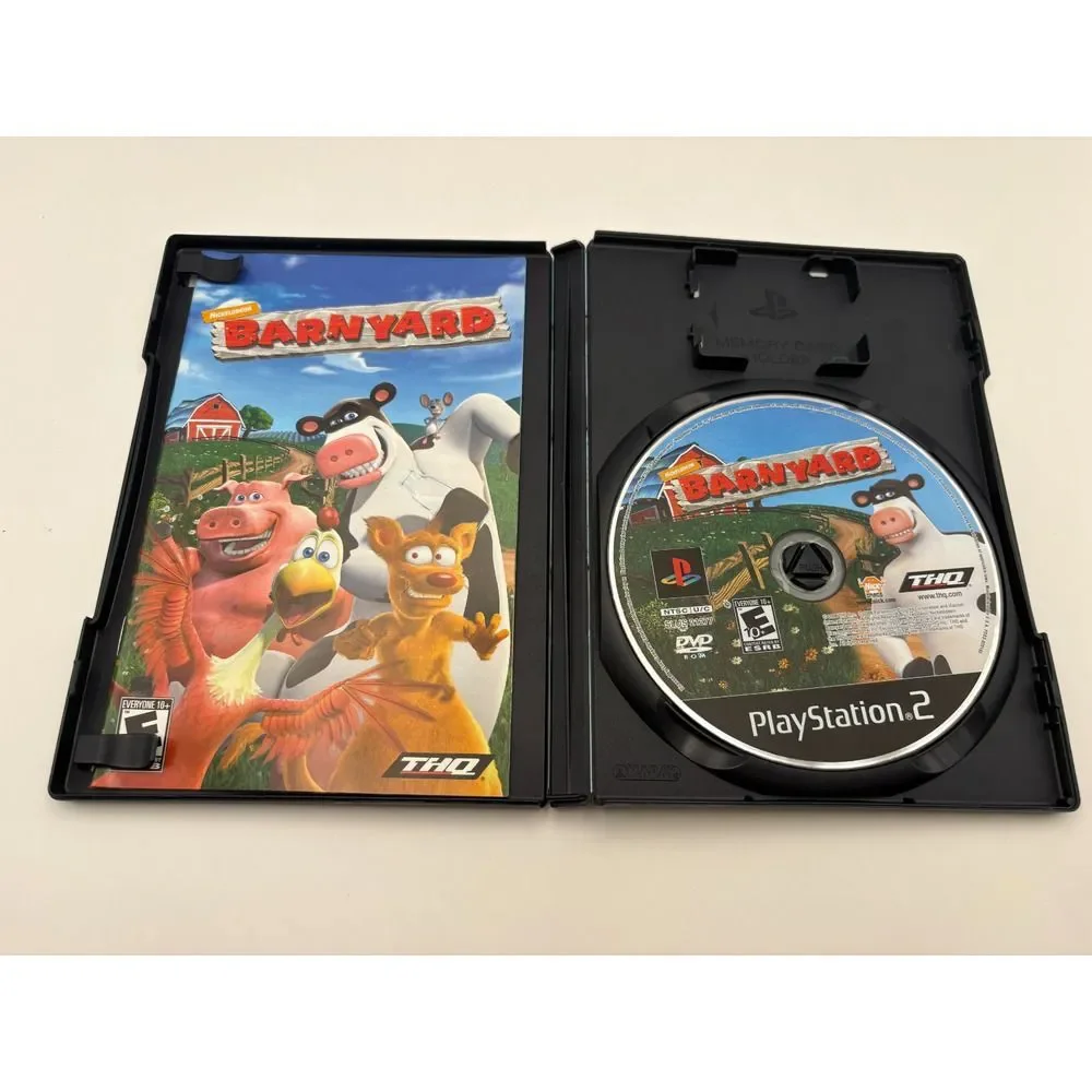 Barnyard for PS2 PlayStation 2 CIB Complete with Manual Tested & Working